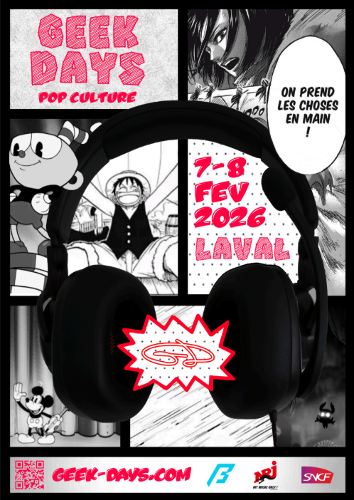 Affiche des Geekdays de Laval